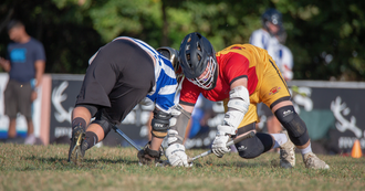 Match up between Waikato and Auckland in the NZ Mens Lacrosse Nationals